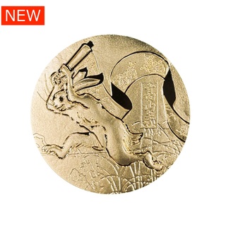 商品詳細 (国宝章牌「鳥獣人物戯画」（金）)