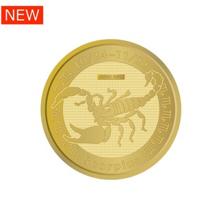 商品詳細 (純金メダル-星座-コレクション（蠍座）)